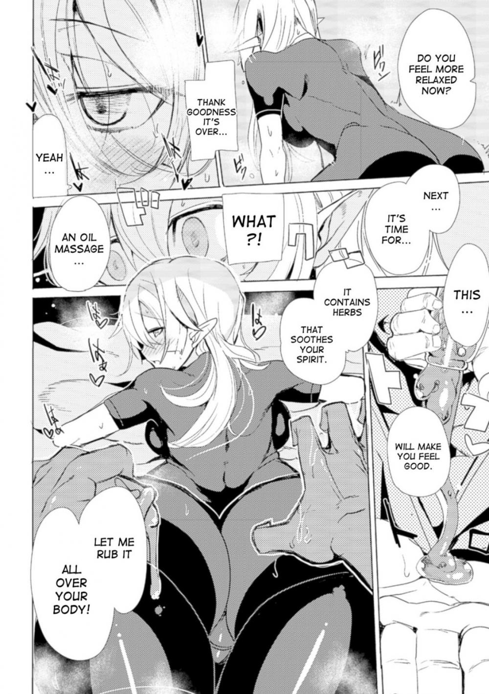 Hentai Manga Comic-Elven Swordswoman & Massage-Read-6